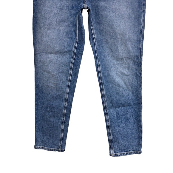 Everlane The Original Cheeky High Rise Straight Leg Jeans Worn In Mid Blue Sz 28 - Picture 7 of 12